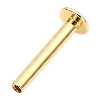 Ніжка для лабрету титанова 1,2мм*6мм PVD Gold фото