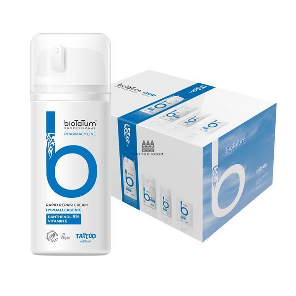Быстродействующий восстанавливающий крем для тату (Rapid Repair cream) BIOTATUM 100ml  фото