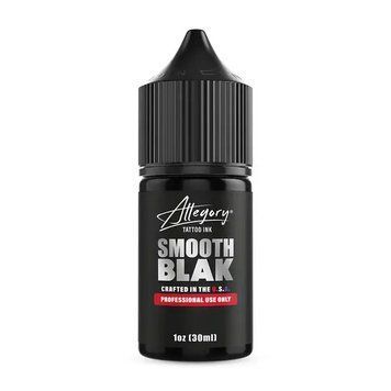 Тату фарба Allegory Smooth Black Crafted USA Чорна 30 мл фото