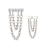 Накрутка титановая 2 Chian Dangle  фото