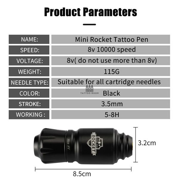 Модульна тату машинка Rocket фото