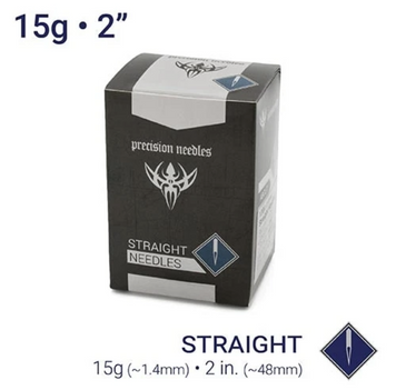 Голка для пірсингу Precision USA 15G - 1 голка фото