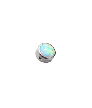 Накрутка титановая White Opal   фото