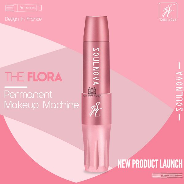 Модульная тату машинка Soulnova Permanent Makeup Pink  фото