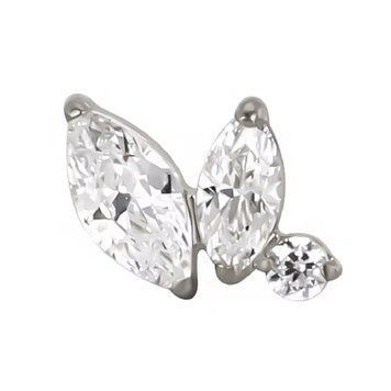 Накрутка титановая Set 2 Marquise  фото