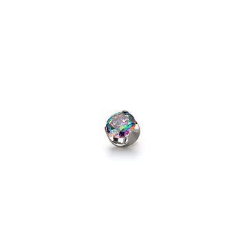 Накрутка титанова Prong Set Zircon VM 3мм фото