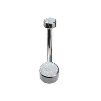 Банан титановый Navel Double  Bezel 1,6мм*10мм 4/6  фото