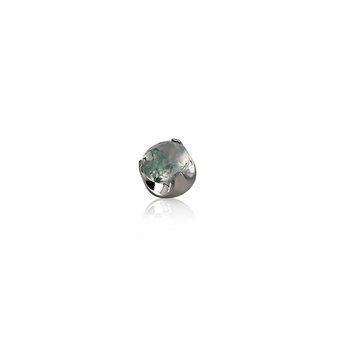 Накрутка титанова Prong Set Natural Stone 3мм фото