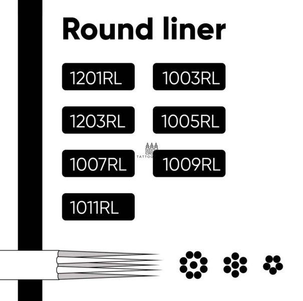 Картриджи FINE LINE 1003RL (Round Liner) 1шт фото
