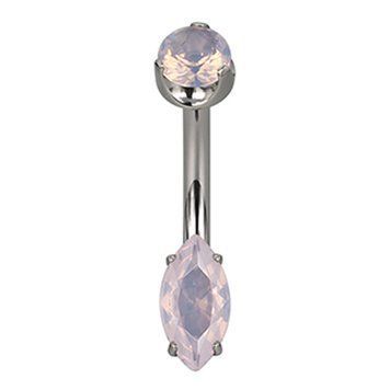 Банан титановый Navel Rose QZ 1,6мм*10мм  фото